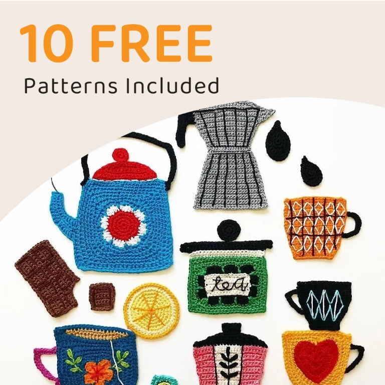 Bundle - Yarn Set Of 9 -Yellow And Brown