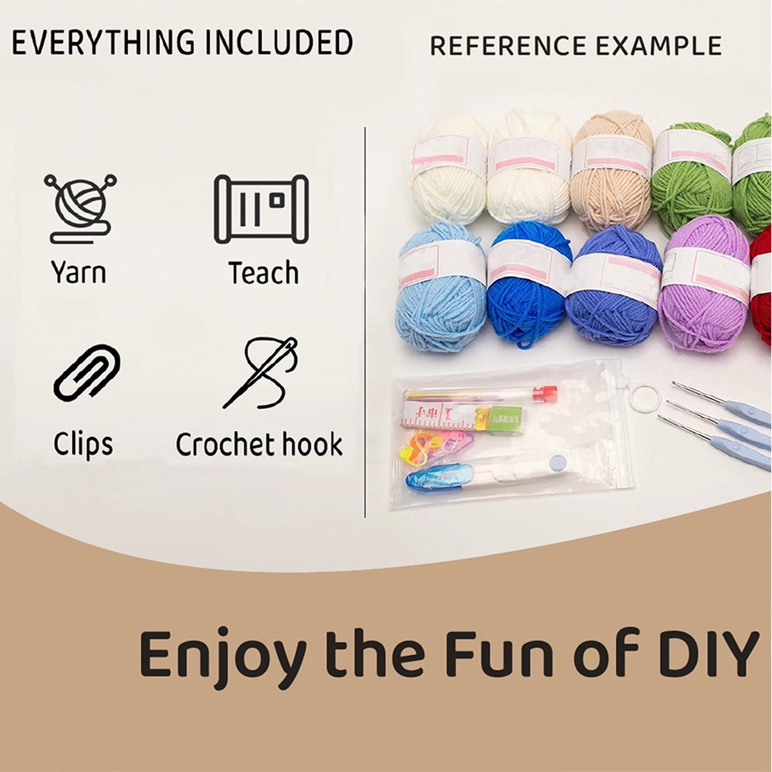 Crochet Kit - Handmade Knitting Material Kit for Lopi Yoke-Jacquard Sweaters