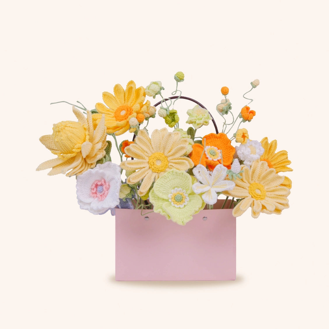 Artisan-Made - Basket Bouquet