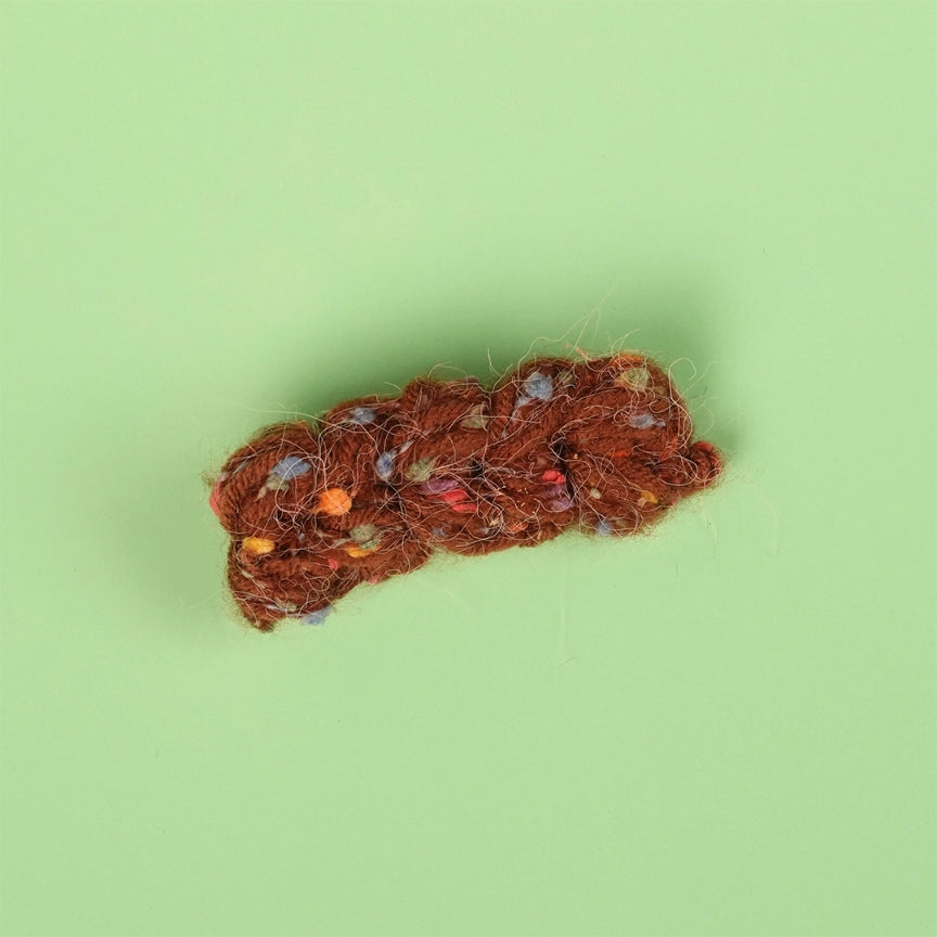 Artisan-Made - Yarn Hair Clip Multiple Colors