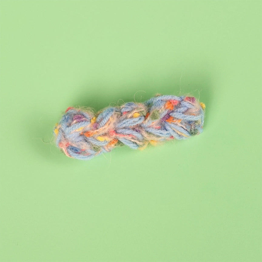 Artisan-Made - Yarn Hair Clip Multiple Colors