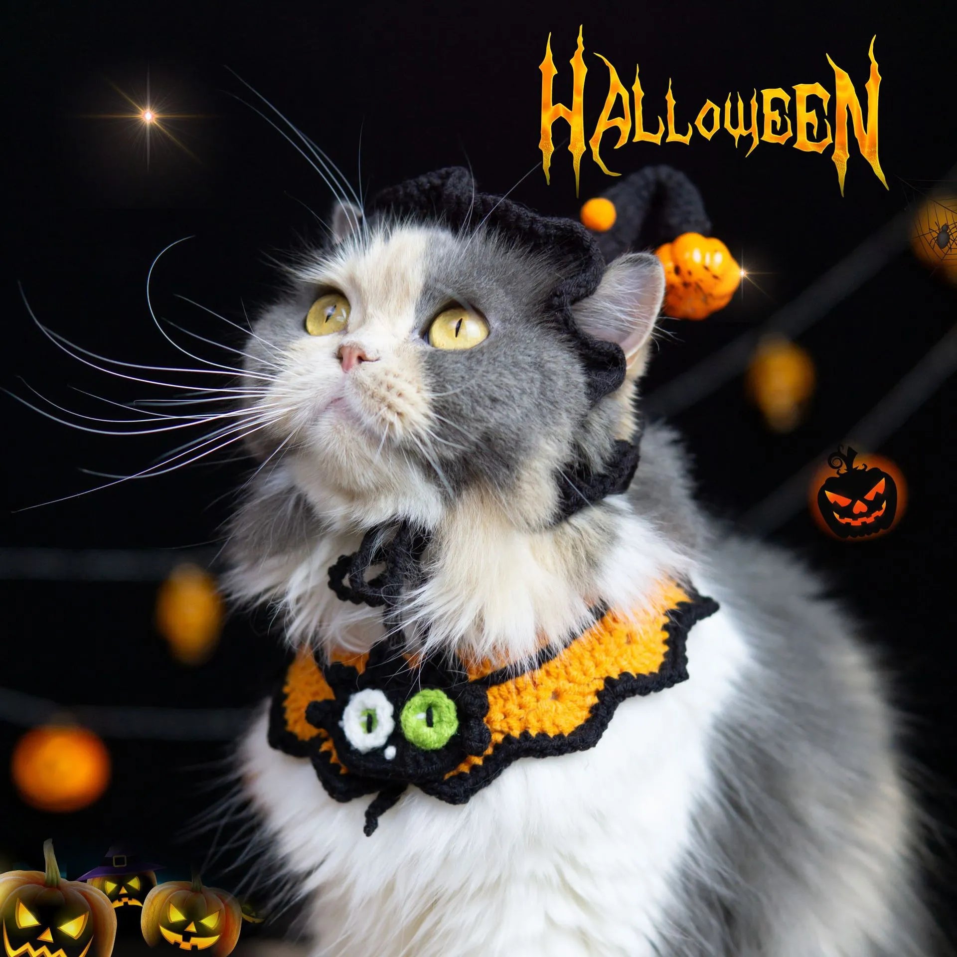 Artisan-Made - Pets Costume Pumpkin Collar