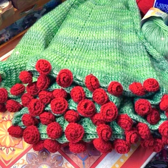 Crochet Kit - Rose Bouquet Blanket