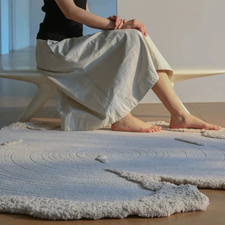 Artisan-Made - Creamy Elegance Rug
