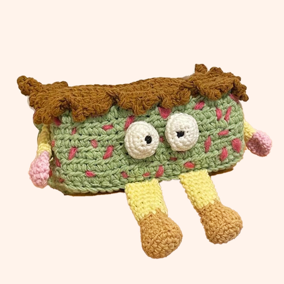 Crochet Kit - Big Eyes Tissue Box