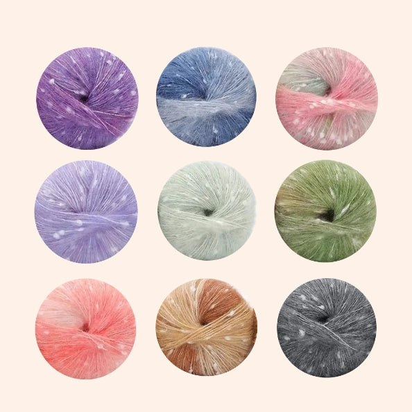 Gradient Snowflake Mohair 50 Grams