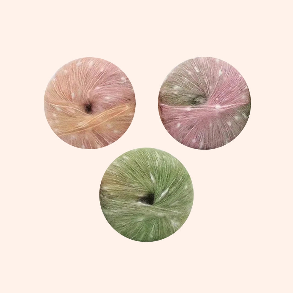 Gradient Snowflake Mohair 50 Grams