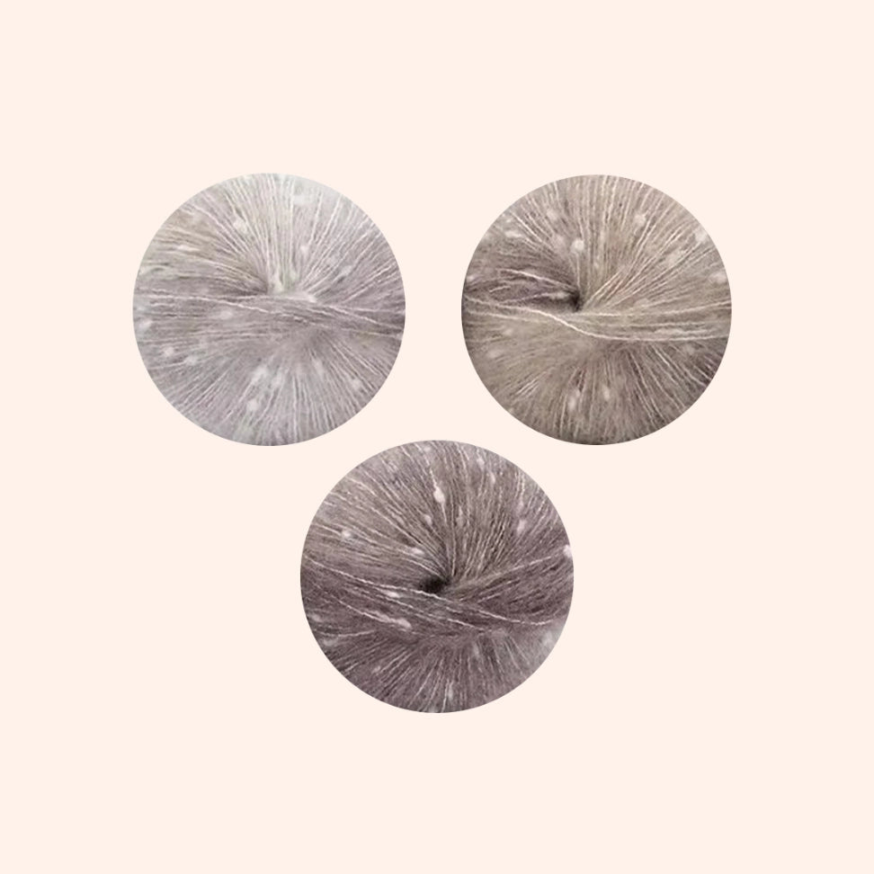 Gradient Snowflake Mohair 50 Grams