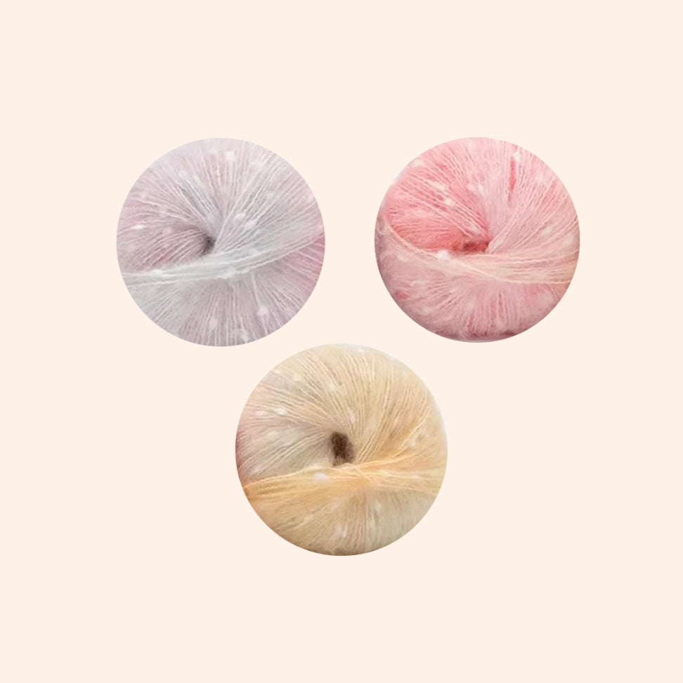 Gradient Snowflake Mohair 50 Grams