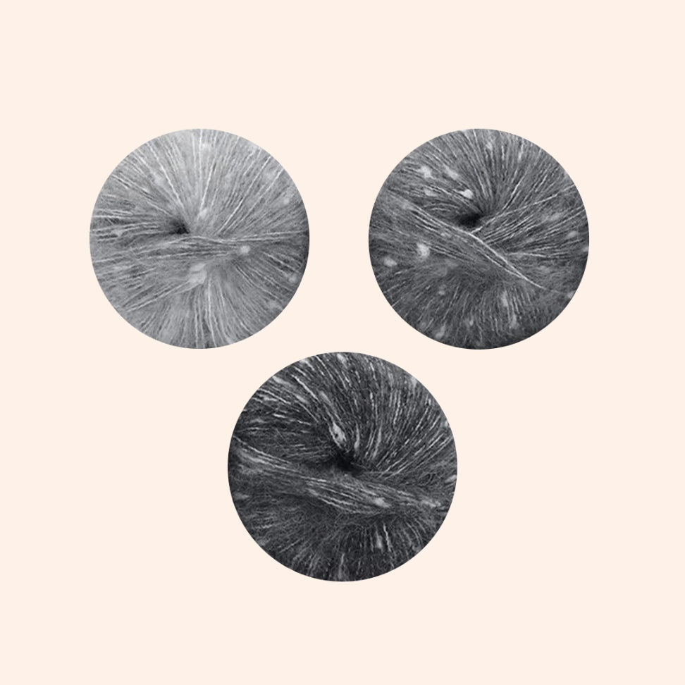 Gradient Snowflake Mohair 50 Grams