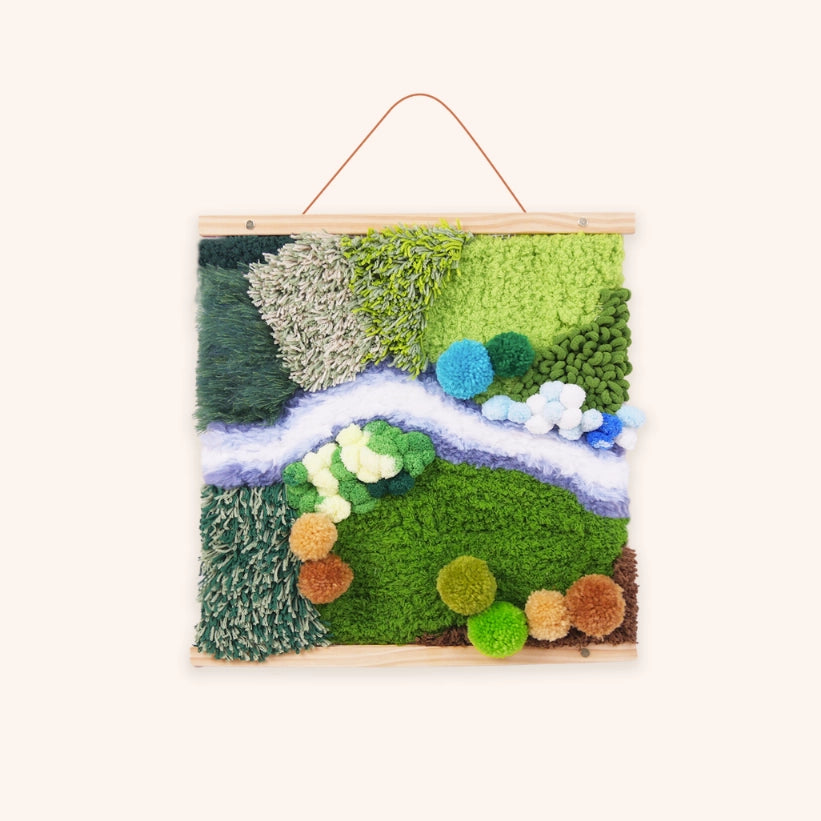 Artisan-Made - Moss Wall Hanging