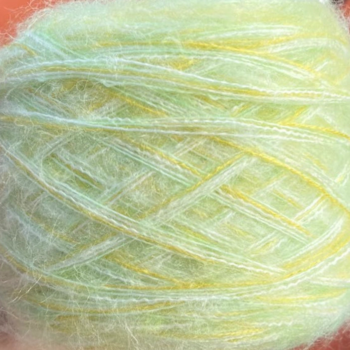 Mohair Hand-Blended Yarn 100 Grams