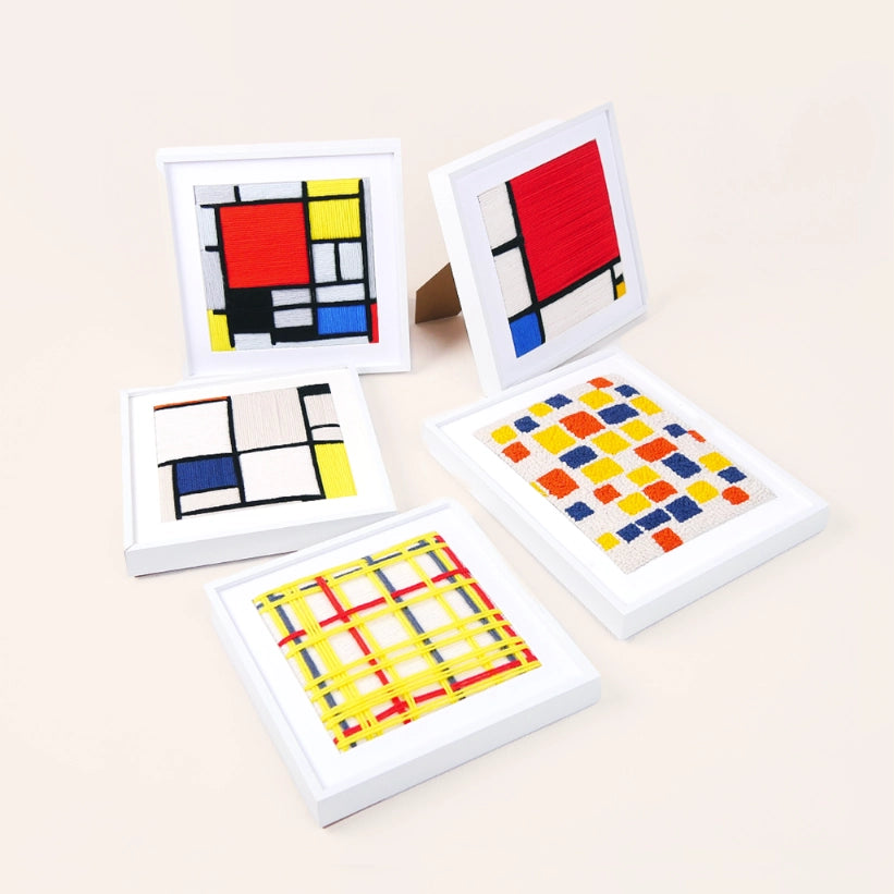 Artisan-Made - Mondrian Series Ornaments