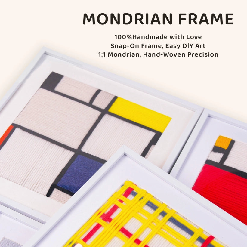 Artisan-Made - Mondrian Series Ornaments
