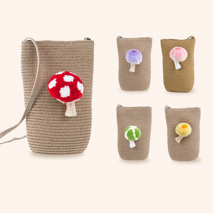 Artisan-Made - Mushrooms Cross-Body Bag