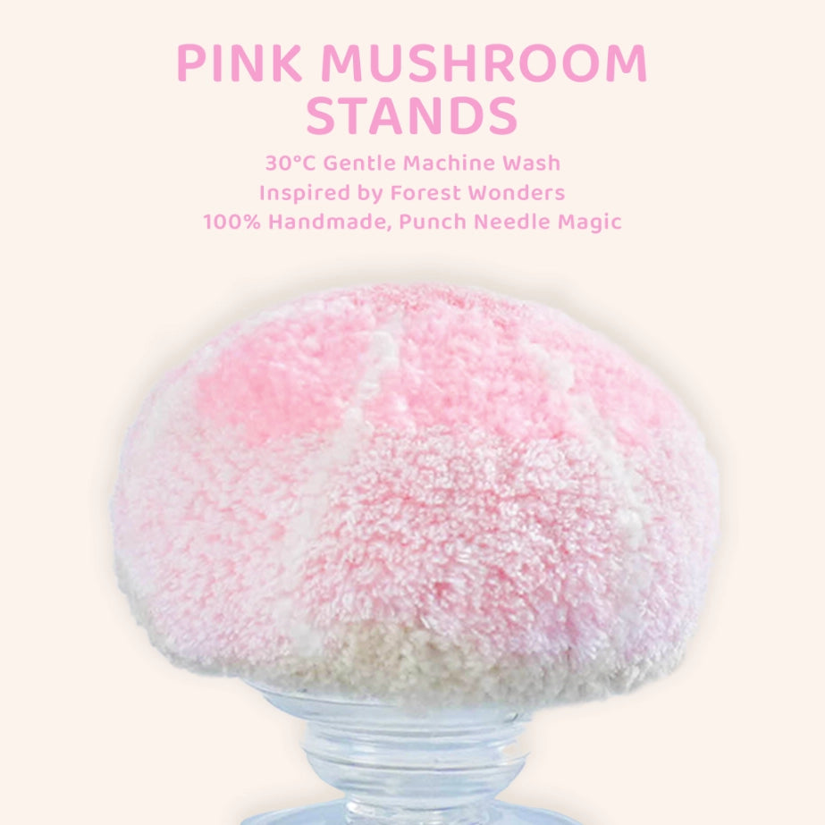 Artisan-Made - Pink Mushroom Phone Stand