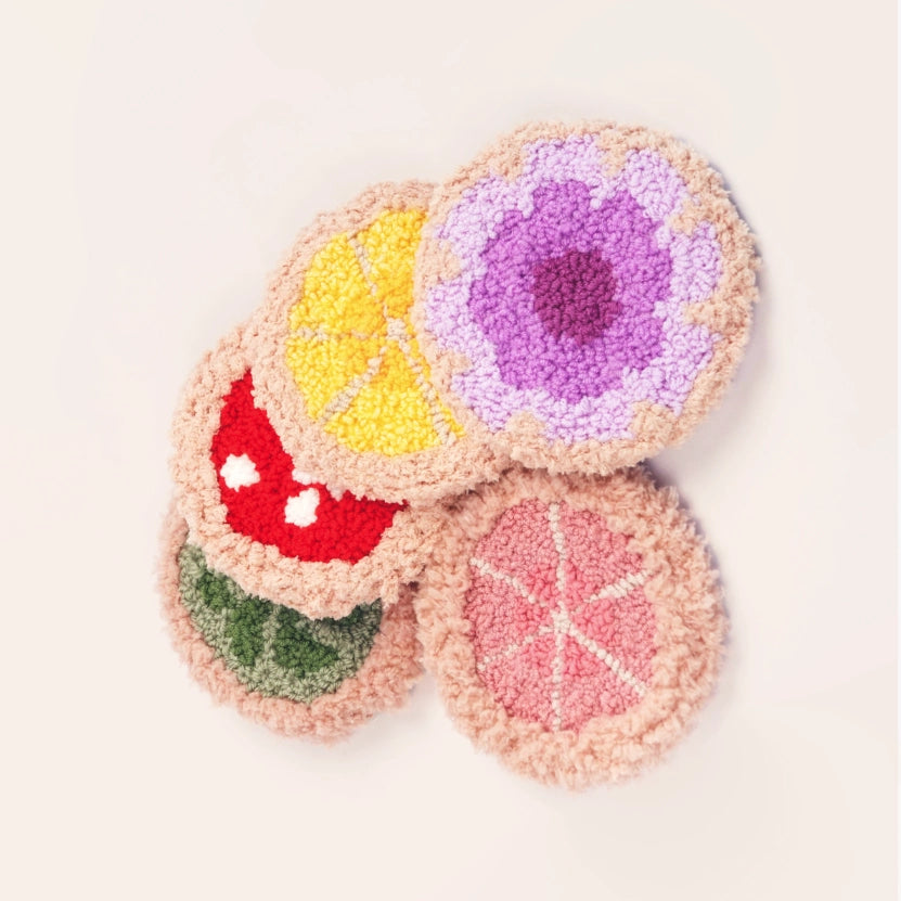 Artisan-Made - Purple Mushroom Coaster
