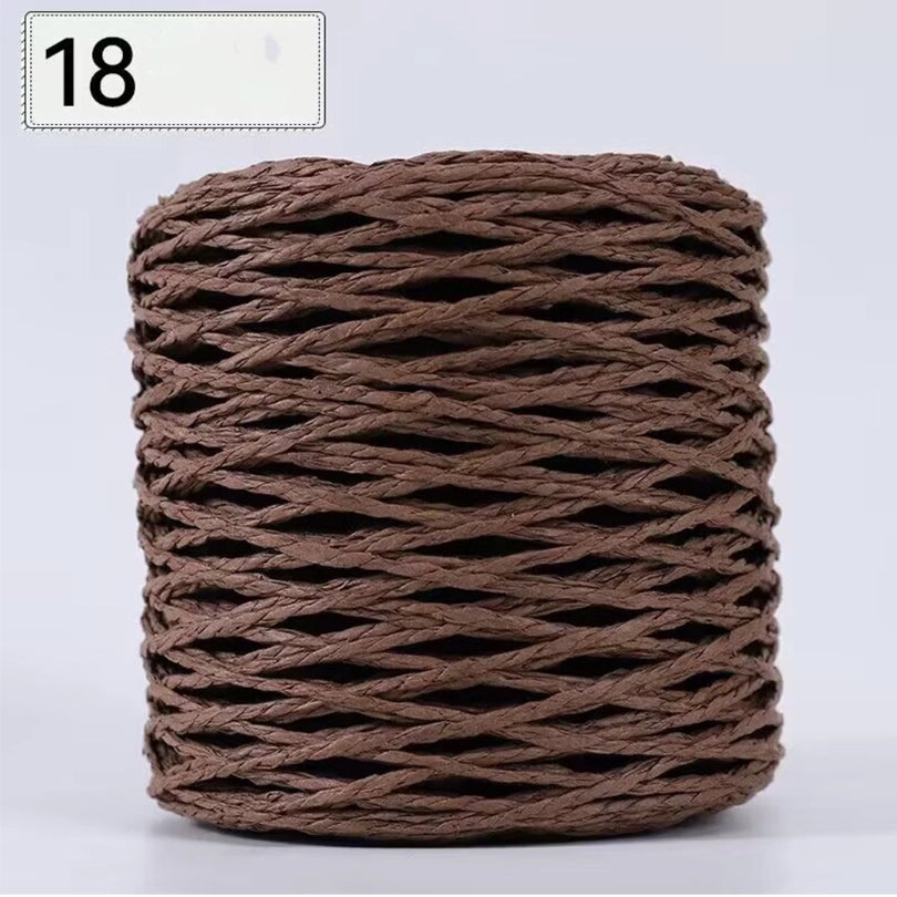Raffia Straw Yarn For Knitting 100 Grams
