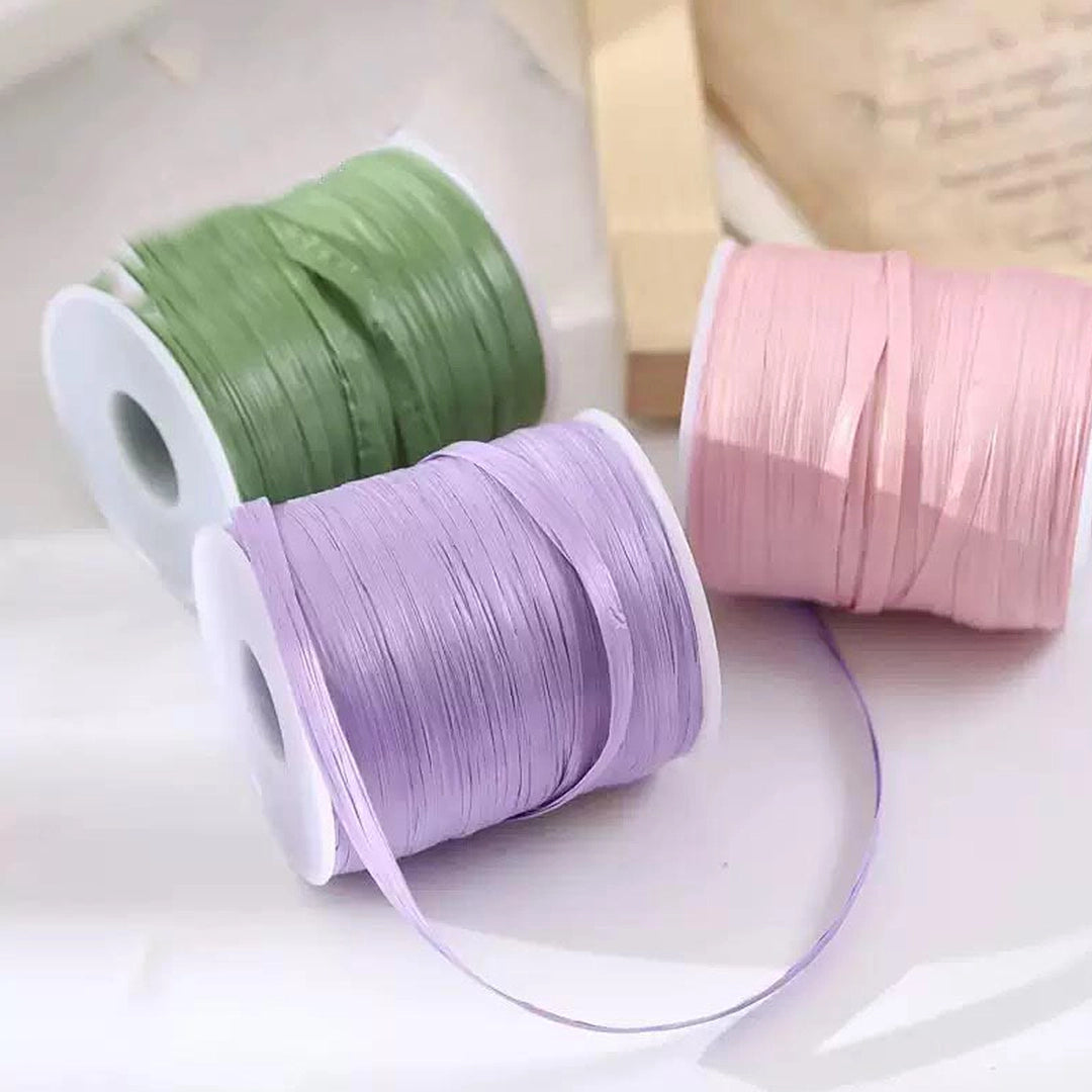 Flat Raffia Yarn for Knitting 50 Grams