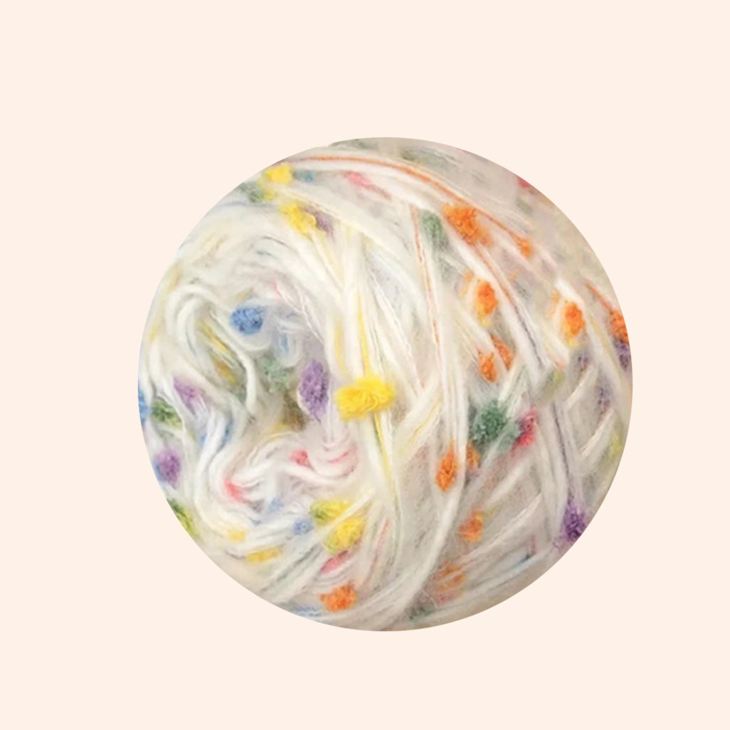 Rainbow  Beans  Yarn 50 Grams
