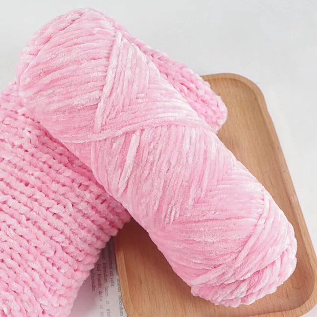 Chenille Soft Yarn 100 Grams
