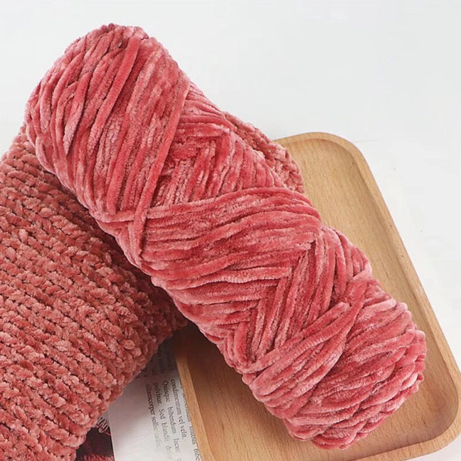 Chenille Soft Yarn 100 Grams