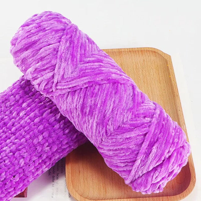 Chenille Soft Yarn 100 Grams