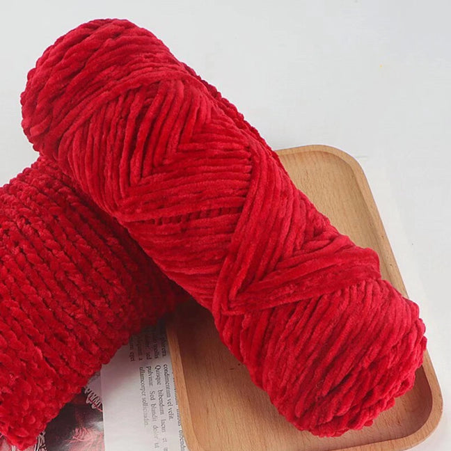 Chenille Soft Yarn 100 Grams