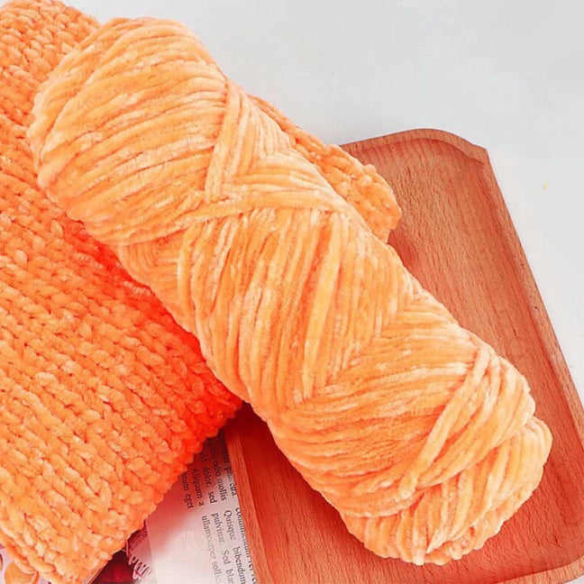 Chenille Soft Yarn 100 Grams