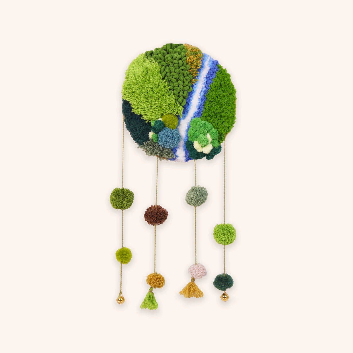 Artisan-Made - Wind Chime Wall Hanging