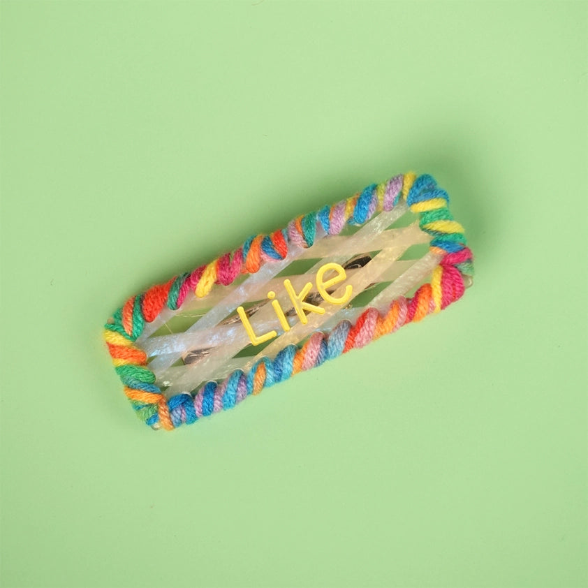 Artisan-Made - LIKE Yarn Hair Clip