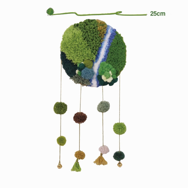 Latch Hook Kit - Wind Chime Wall Hanging