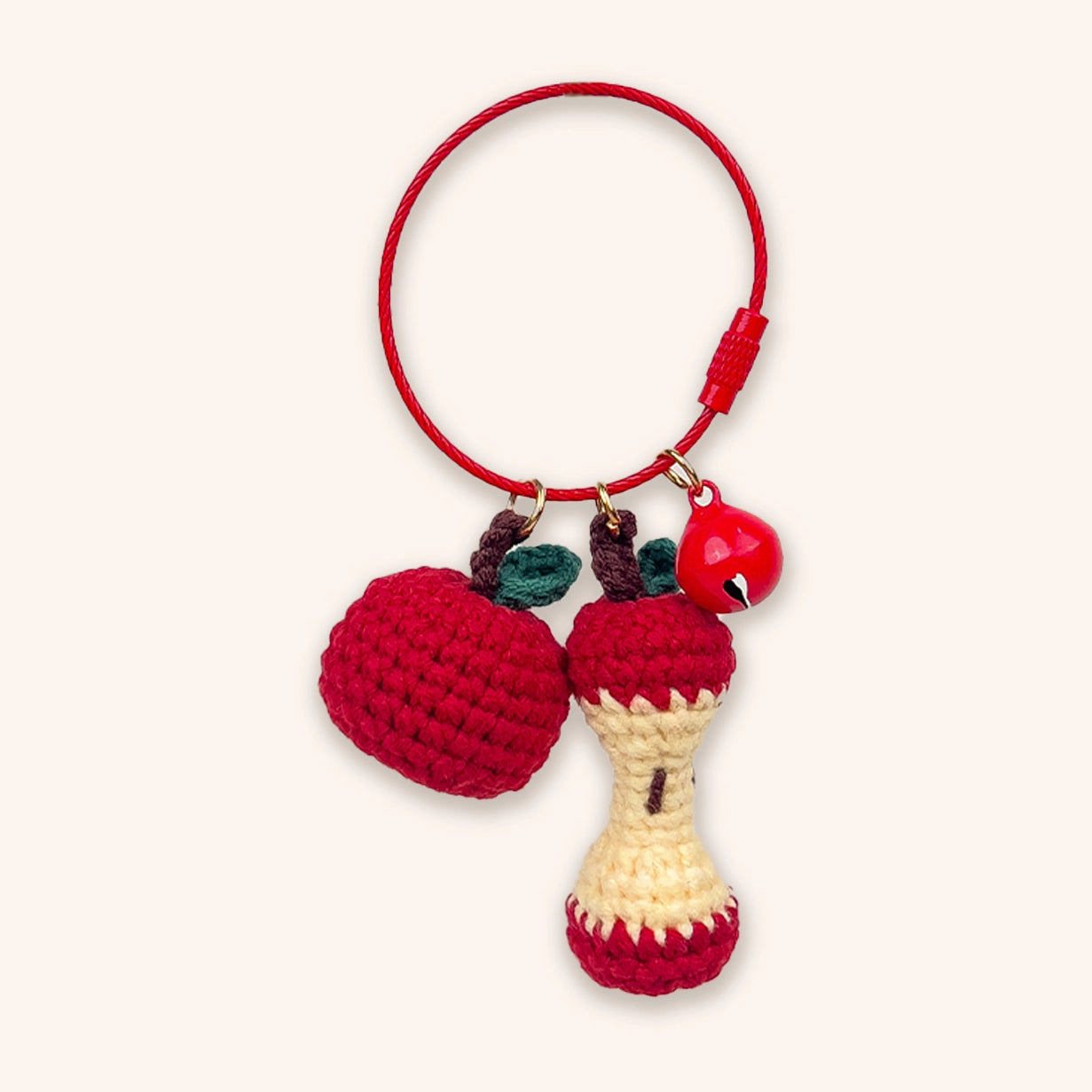 Artisan-Made - Sweetest Cider Pal Crocheted Bag Charm