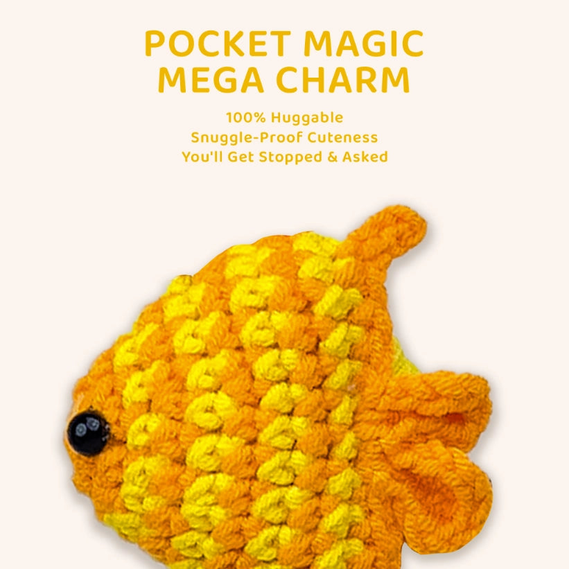 Artisan-Made - Glub-Glub Crew Bag Charm