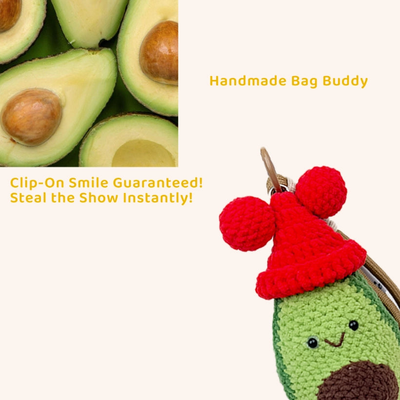 Artisan-Made - Guac' n' Roll Bag Charm