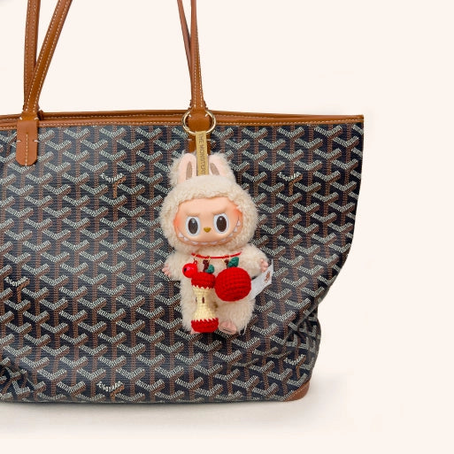 Artisan-Made - Sweetest Cider Pal Crocheted Bag Charm