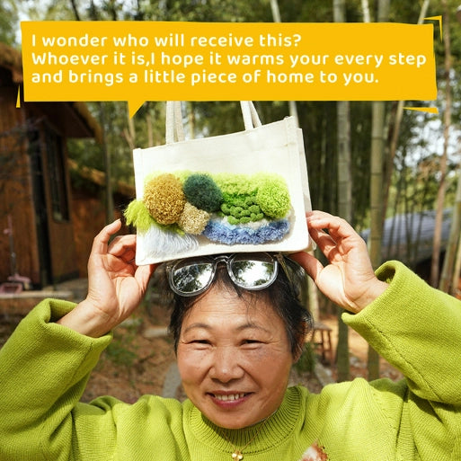 Artisan-Made - Sweetest Cider Pal Crocheted Bag Charm