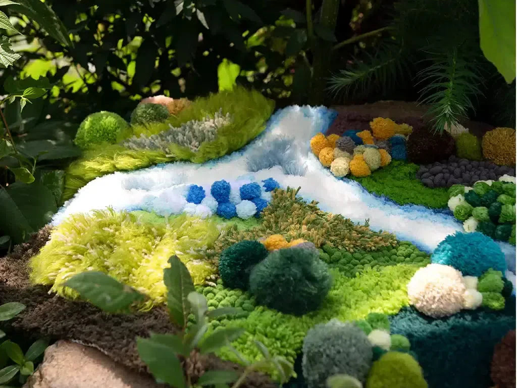 Connecting with Nature: Crafted Home Decor with Handmade Moss Rugs