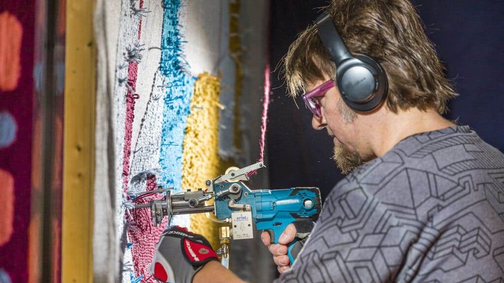 Meet Tim Eads: Revolutionizing Art with Tufting