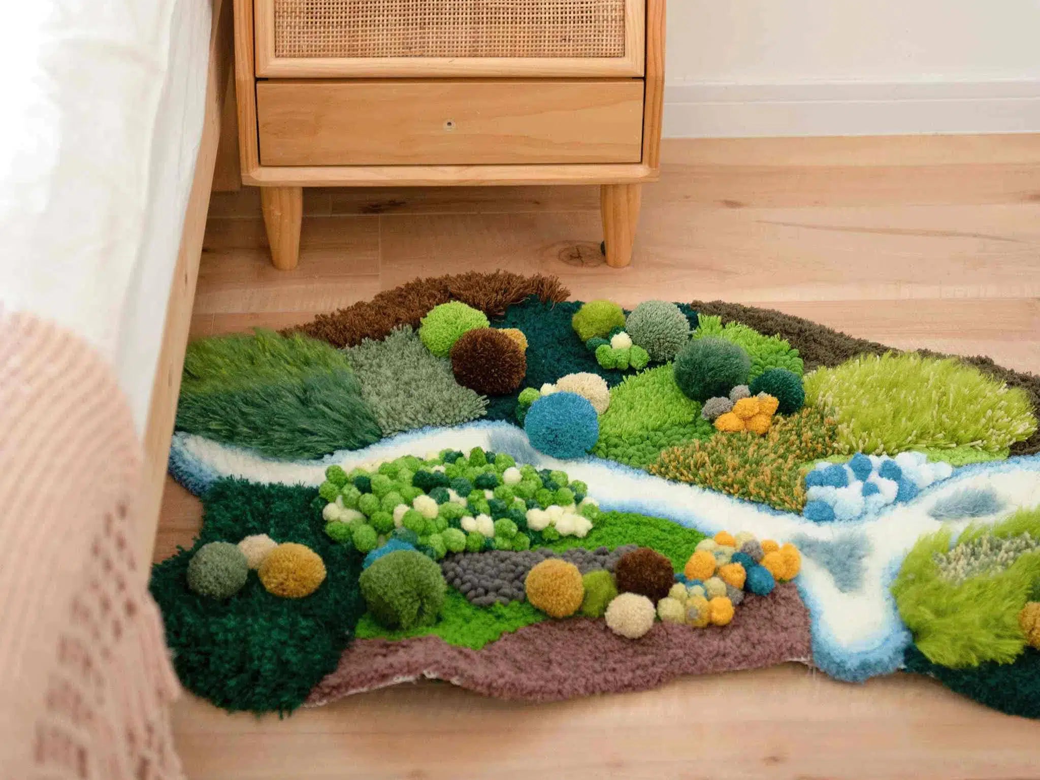 Craft Your Style: Personalizing Your Space with Handmade Moss Rugs