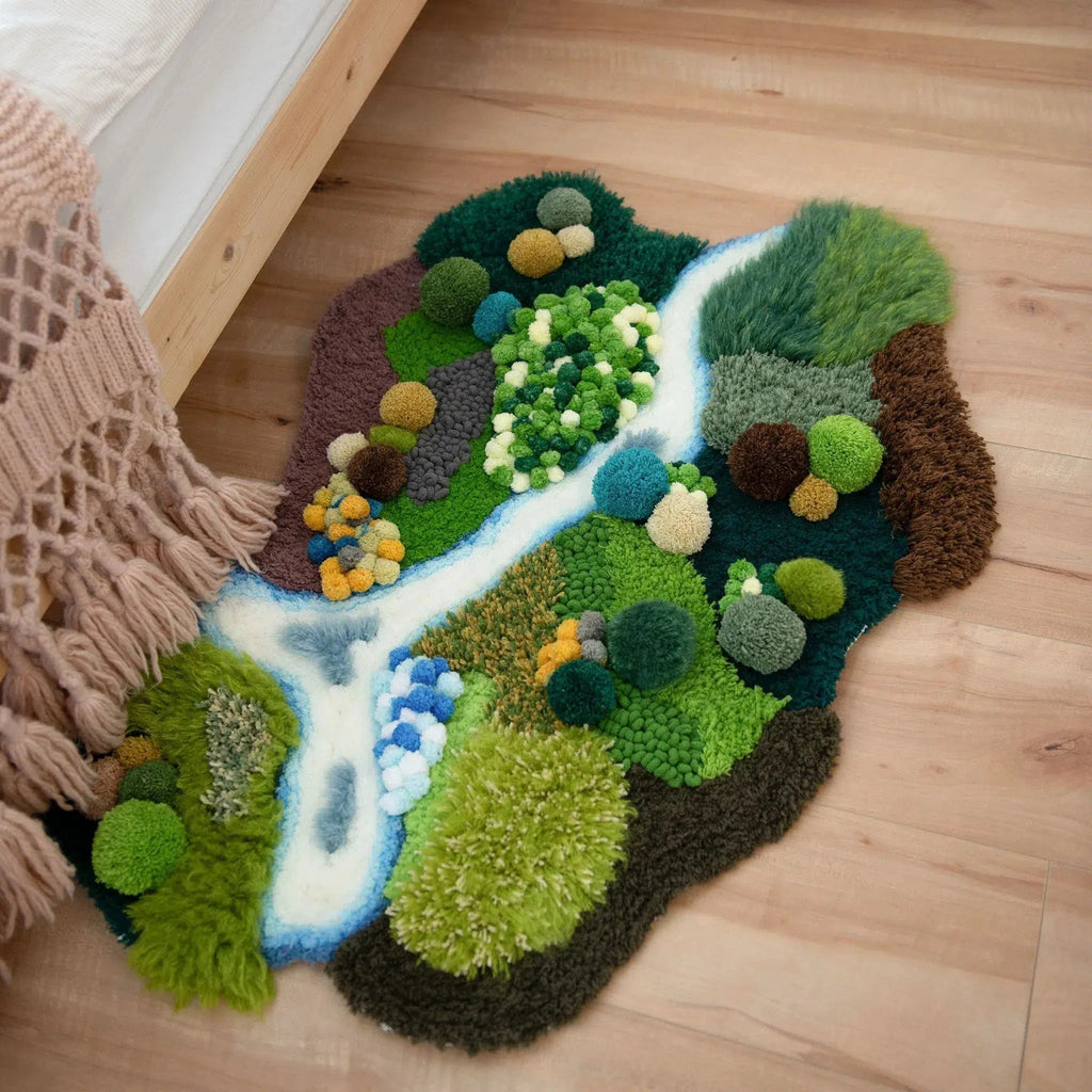 3D Moss Rugs-ChillFuzz