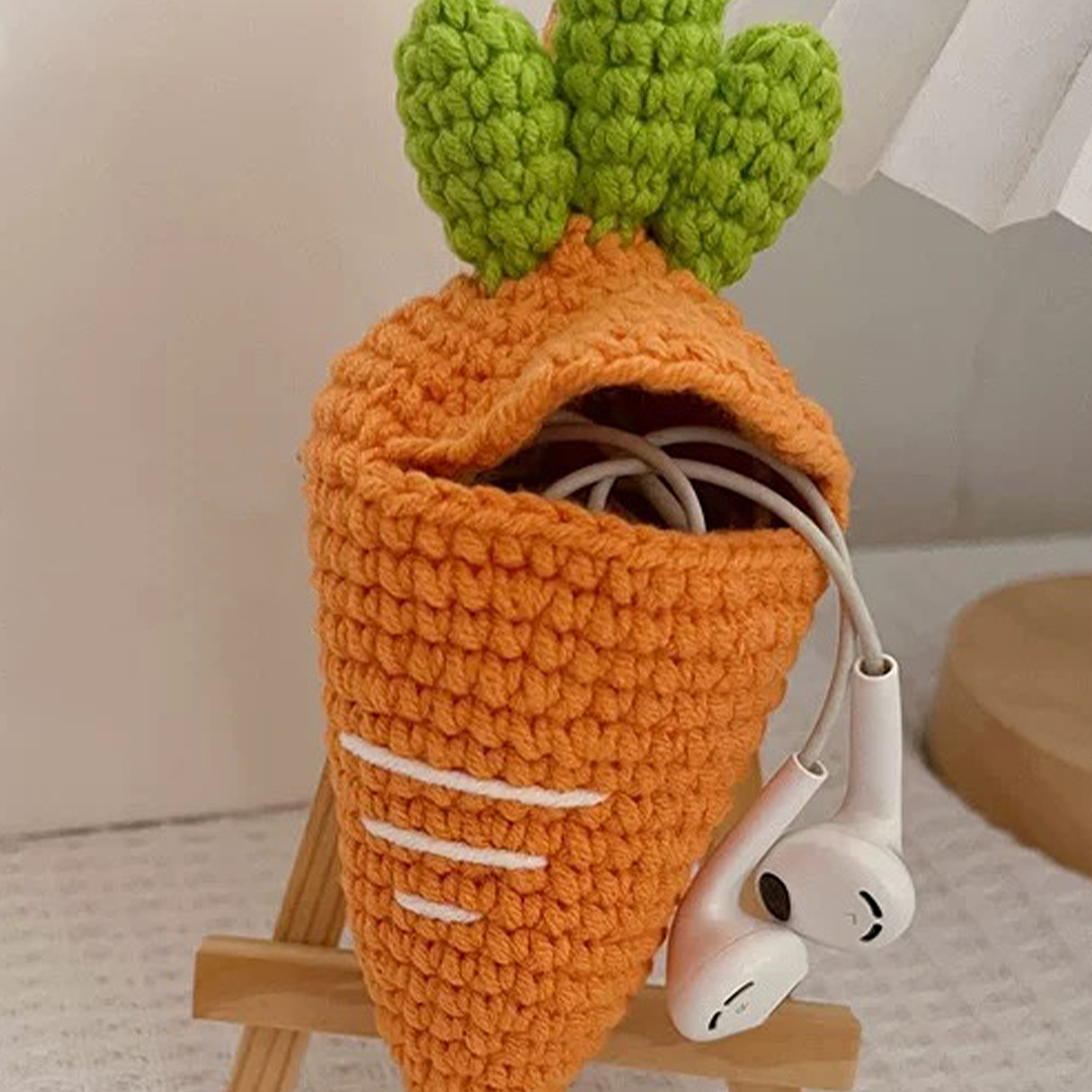 Cute Easter Carrot Storage Bag