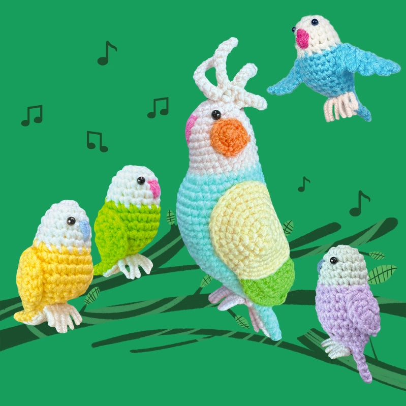 Bundle - Parrot Crochet Kit Set of 5