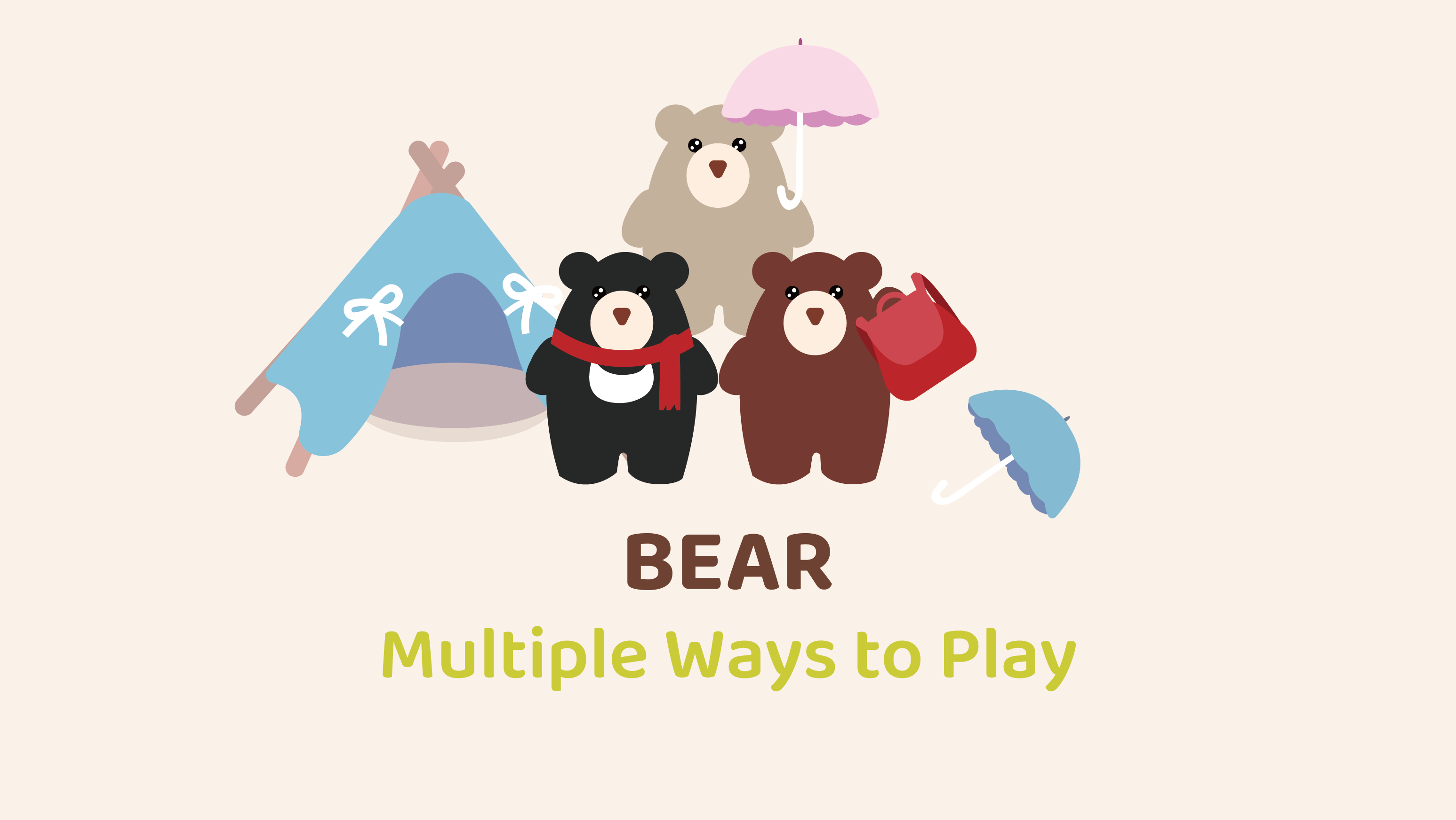 Bear Multiple Ways To Play