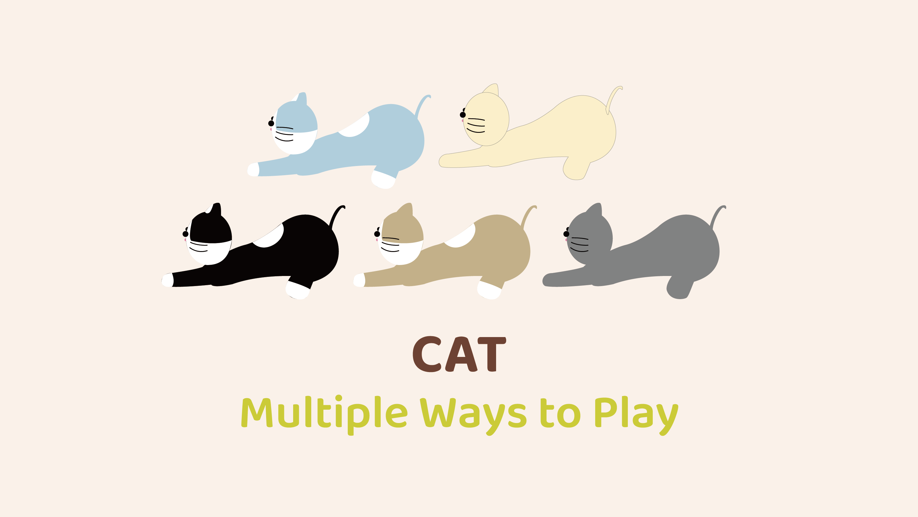 Yoga Cat Multiple Ways To Play