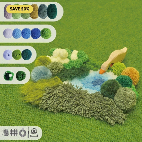 Latch Hook Kit - Latitude 37°N Coaster