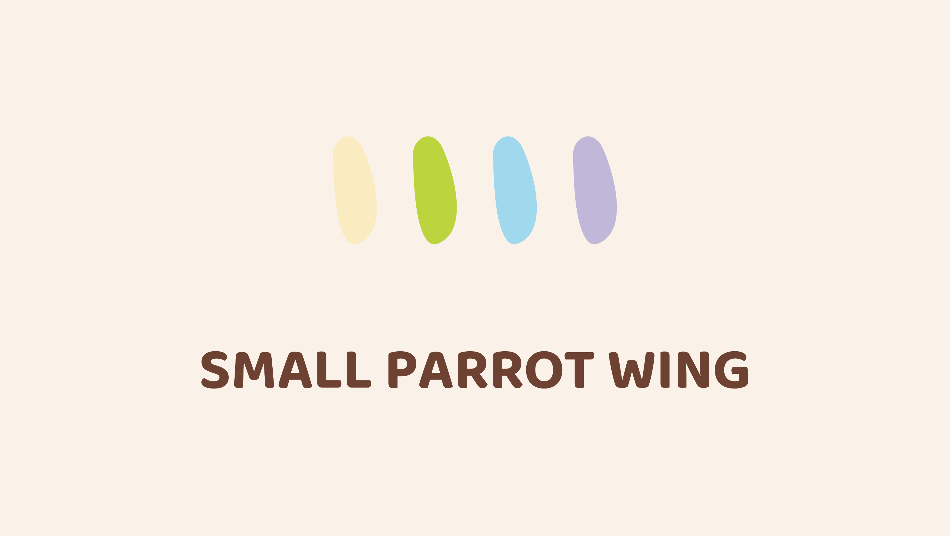 Small Parrot Wing