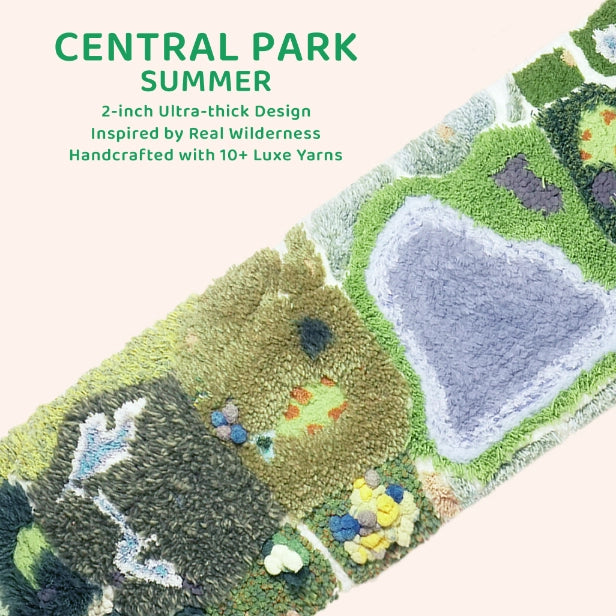 Artisan-Made - New York Central Park (Spring & Summer) Rug