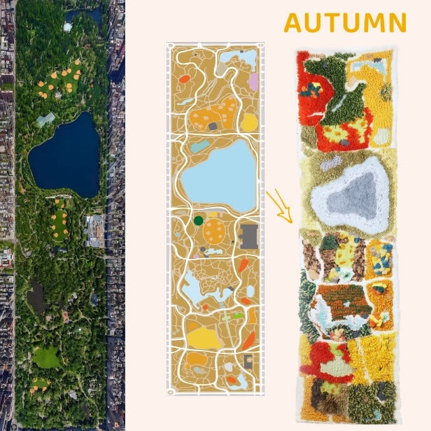 Artisan-Made - New York Central Park (Autumn) Rug