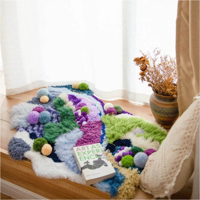 Chill Rug Artisan-Made - Aurora Rug – ChillFuzz
